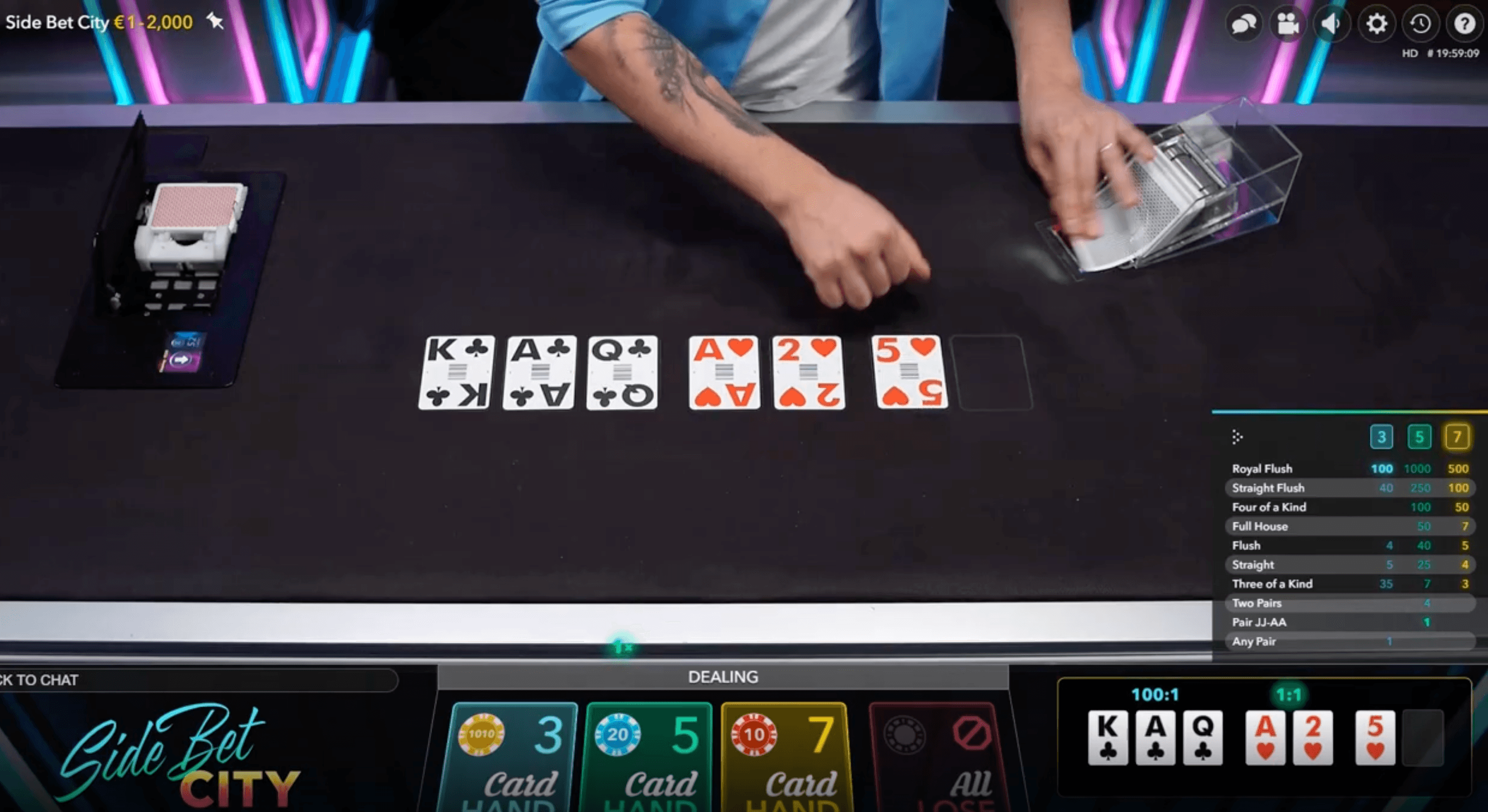 Side Bet City Rules and Gameplay